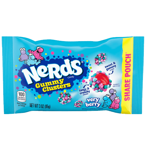 Nerds Gummy Clusters Very Berry Share Pack (85g) - Central Sweet Supply