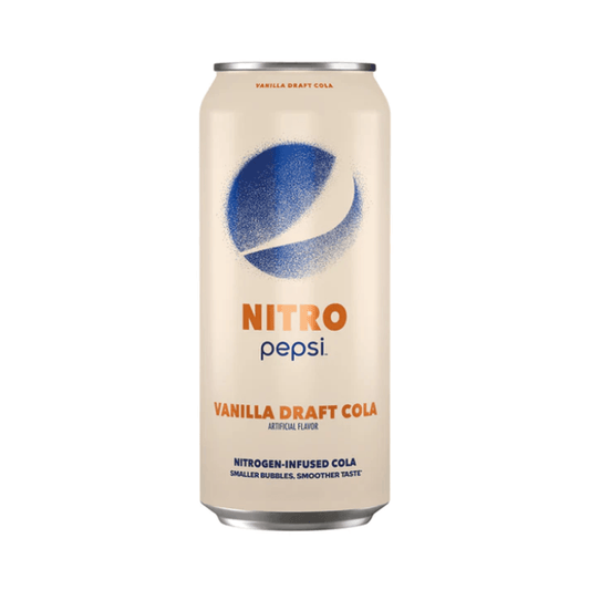 Nitro Pepsi Vanilla Draft Cola (404ml) - Central Sweet Supply
