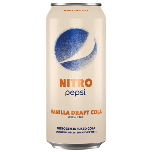 Nitro Pepsi Vanilla Draft Cola (404ml) - Central Sweet Supply