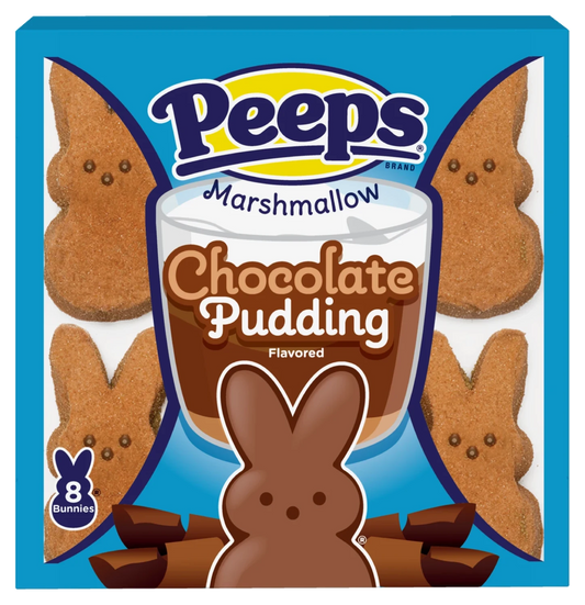 Peeps Marshmallow Bunnies Chocolate Pudding Chicks 8ct (85g) - Central Sweet Supply