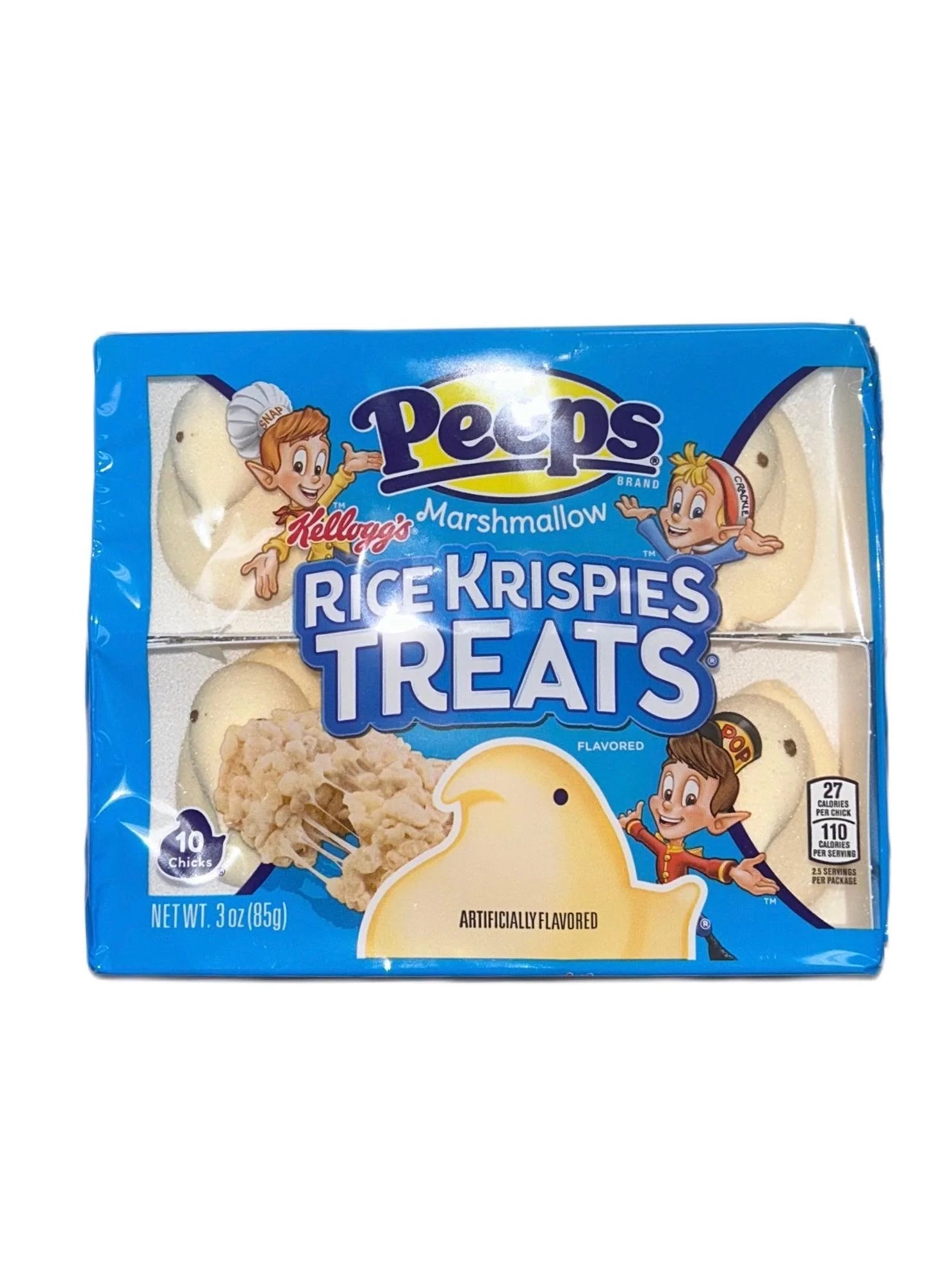 Peeps Marshmallow Bunnies Rice Krispies Chicks 10ct (85g) - Central Sweet Supply