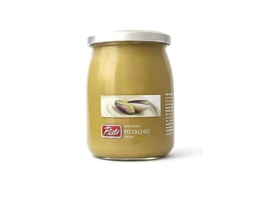 Pisti Sicilian Pistachio Cream Italian Sweet Flavor Dip (600g) - Central Sweet Supply