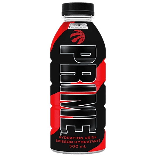 Prime Hydration Toronto Raptors Black Edition (500ml) - Central Sweet Supply