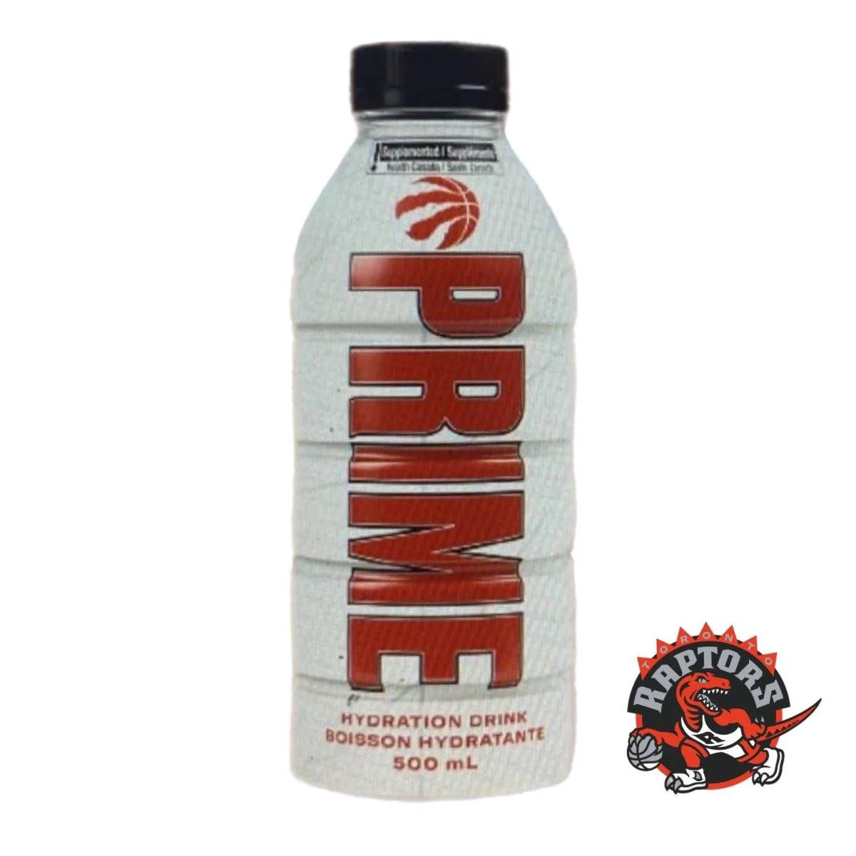 Prime Hydration Toronto Raptors White Edition (500ml) - Central Sweet Supply