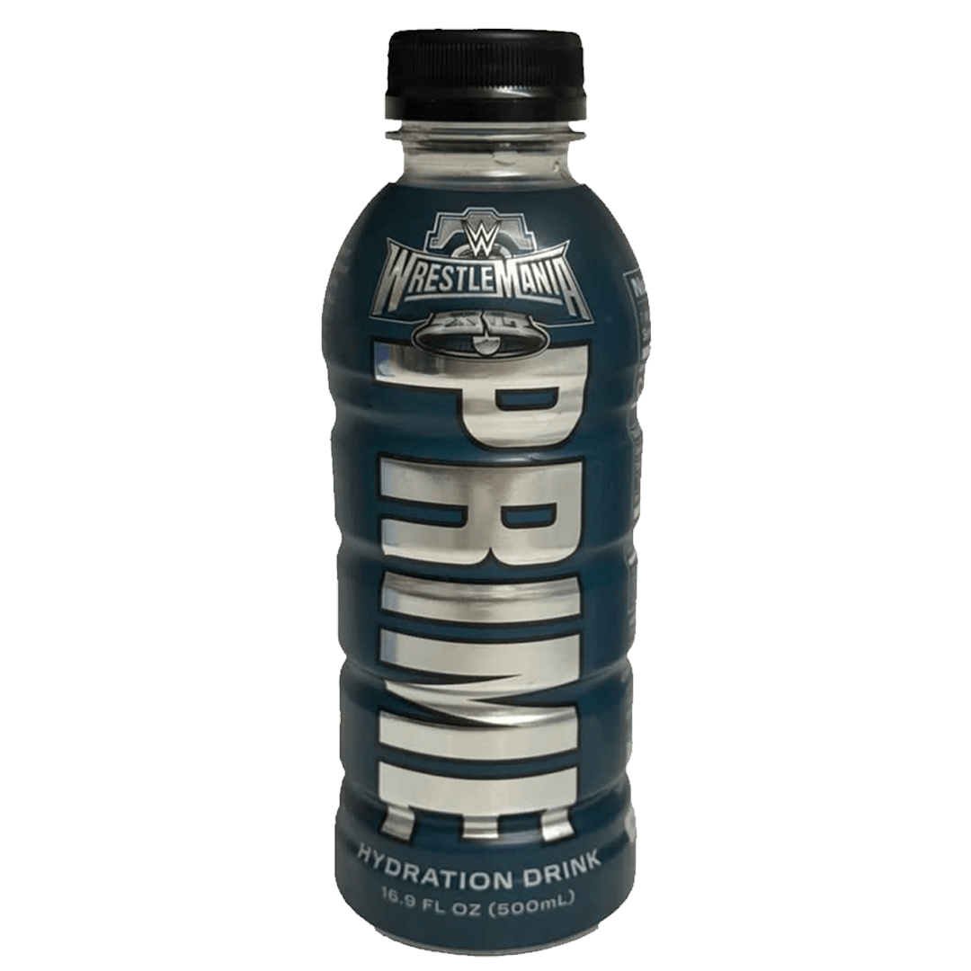 Prime Hydration WRESTLEMANIA Limited Edition Bottle (500ml) - Central Sweet Supply