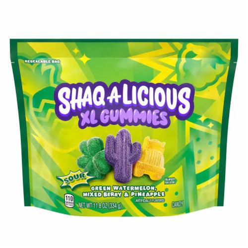 SHAQ-A-LICIOUS XL GUMMIES Sour Flavor Candy (334g) - Central Sweet Supply