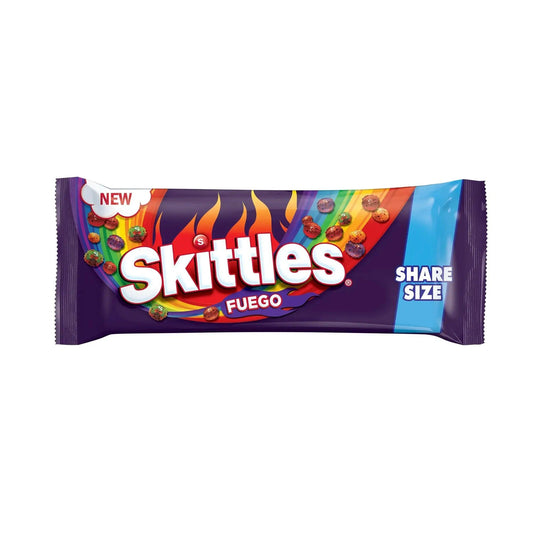 Skittles Fuego Chilli & Lime Covered Share Size Limited Edition (3.4oz) - Central Sweet Supply