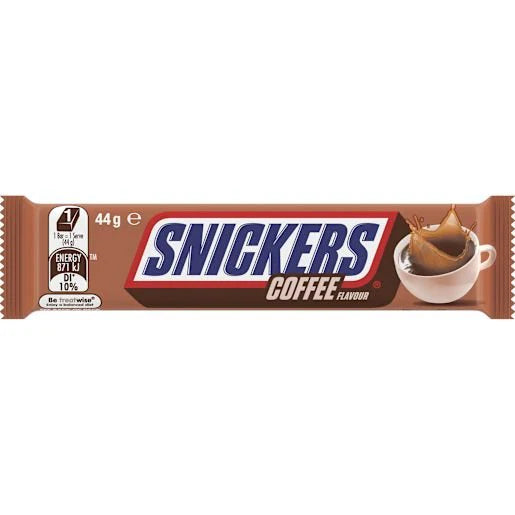 Snickers Coffee Flavour Chocolate Bar (44g) - Central Sweet Supply