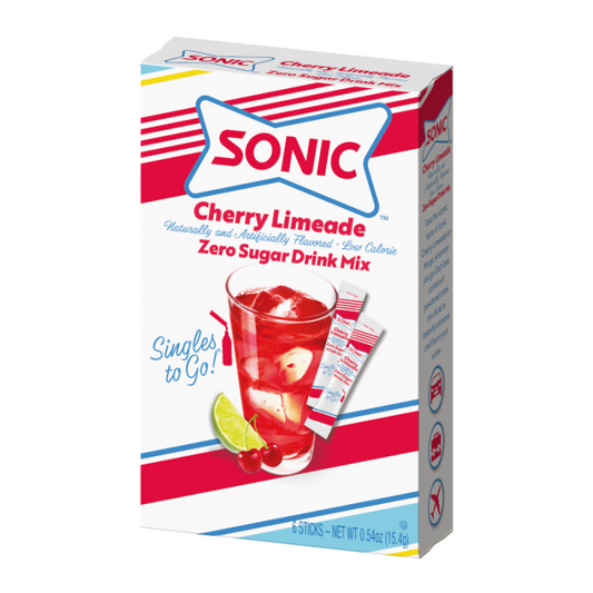 Sonic Cherry Limeade Drink Mix - 0.53oz - Central Sweet Supply