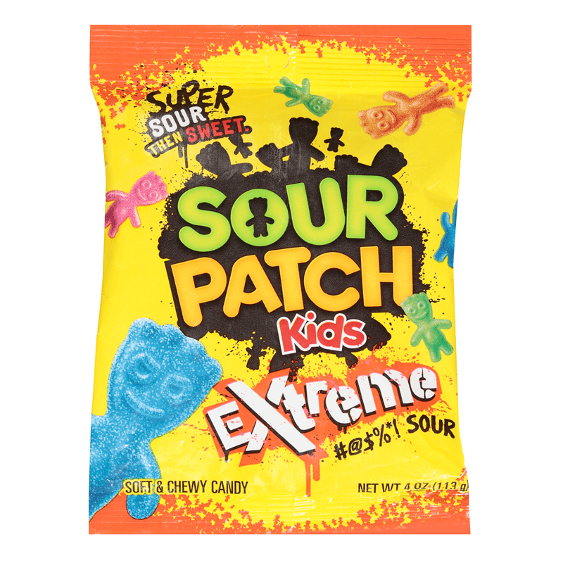 Sour Patch Kids Extreme Peg Bag (113g) - Central Sweet Supply