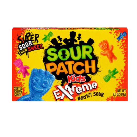 Sour Patch Kids Extreme Theatre Box (99g) - Central Sweet Supply