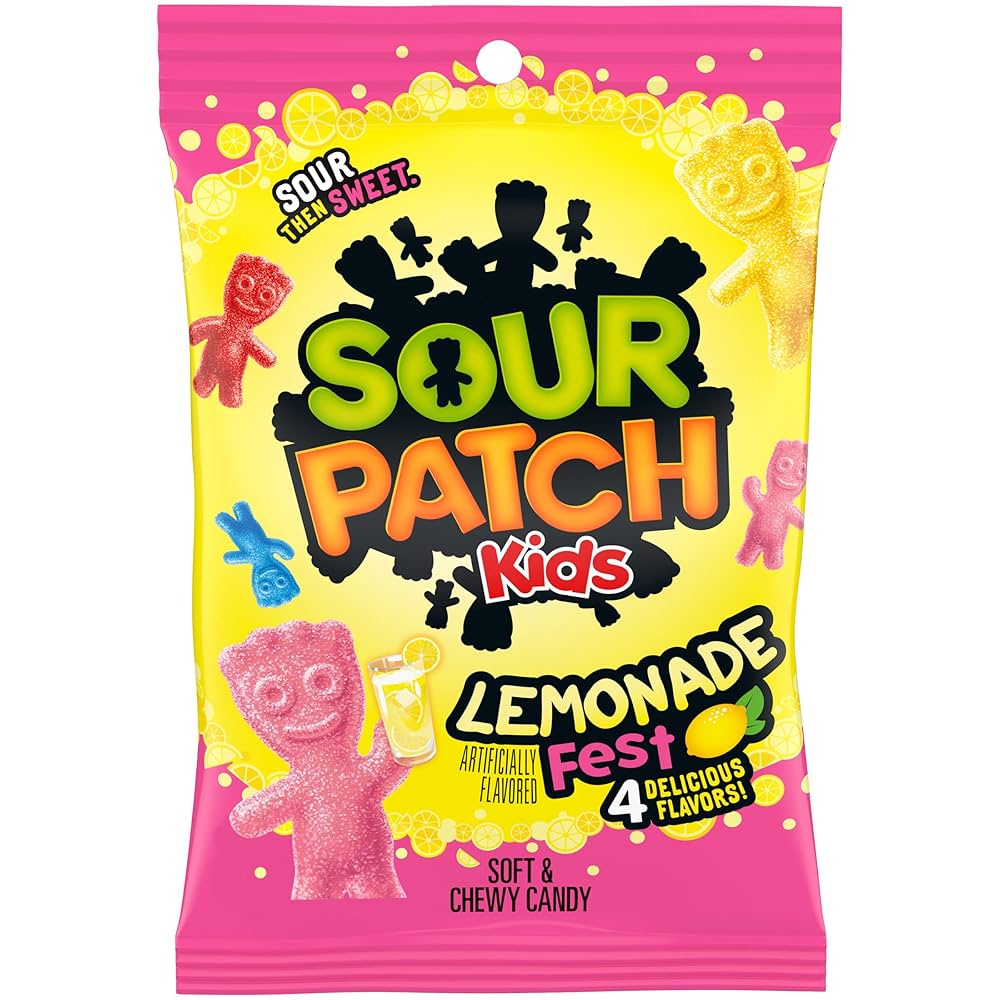 Sour Patch Kids Lemonade Fest (102g) (USA) - Central Sweet Supply