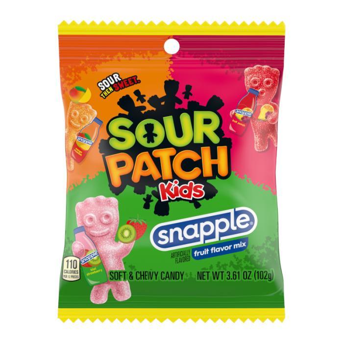 Sour Patch Kids Snapple Fruit Flavour Mix (102g) - Central Sweet Supply