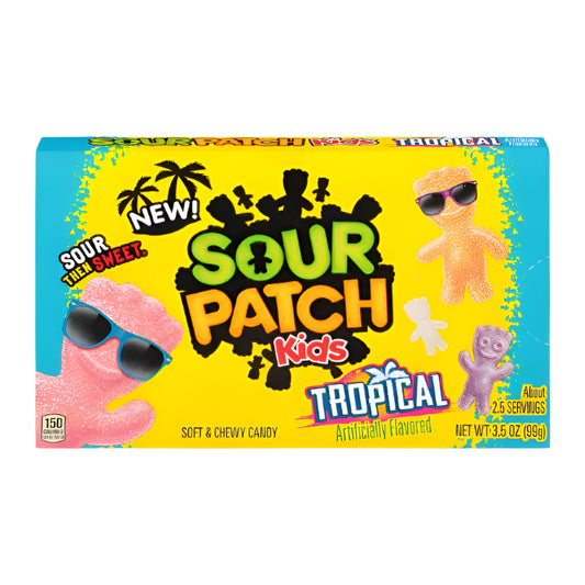Sour Patch Kids Tropical Theatre Box (99g) - Central Sweet Supply