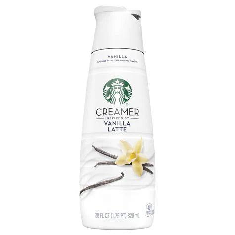Starbucks Coffee Creamer Vanilla Latte (28oz) - Central Sweet Supply