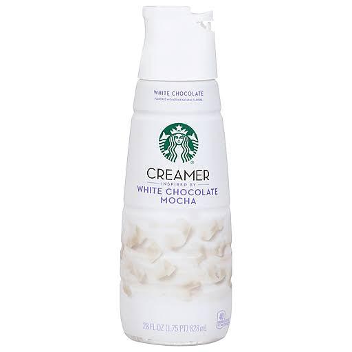 Starbucks Coffee Creamer White Chocolate Mocha (28oz) - Central Sweet Supply