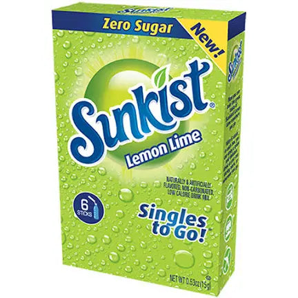 Sunkist Lemon Lime Drink Mix - 0.53oz - Central Sweet Supply