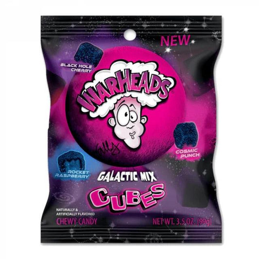 WarHeads Galactic Mix Cubes (99g) - Central Sweet Supply