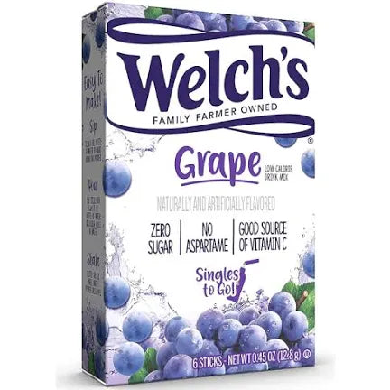 Welch’s Grape Drink Mix - 0.48oz - Central Sweet Supply