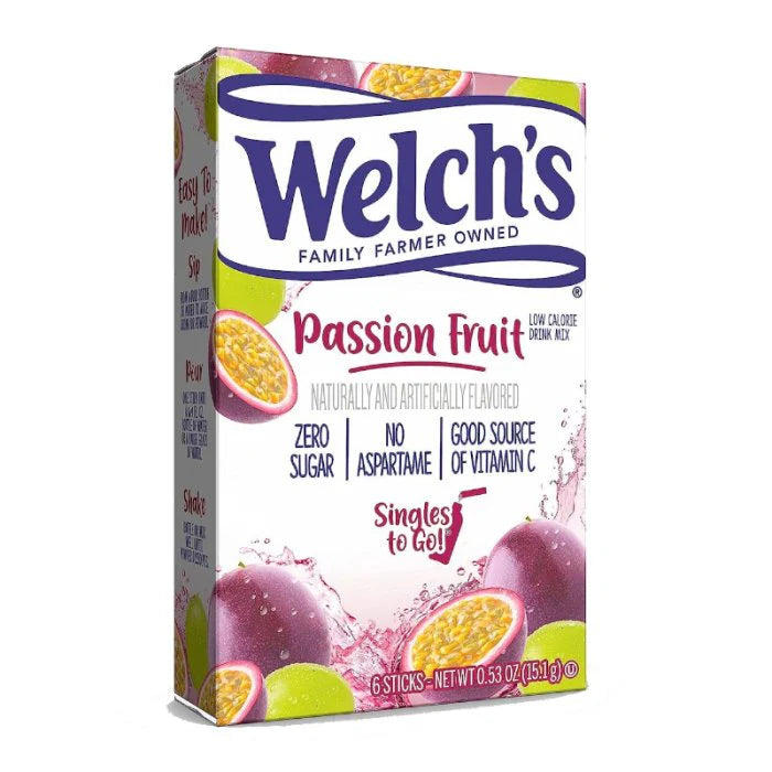Welch’s Passion Fruit Drink Mix - 0.48oz - Central Sweet Supply